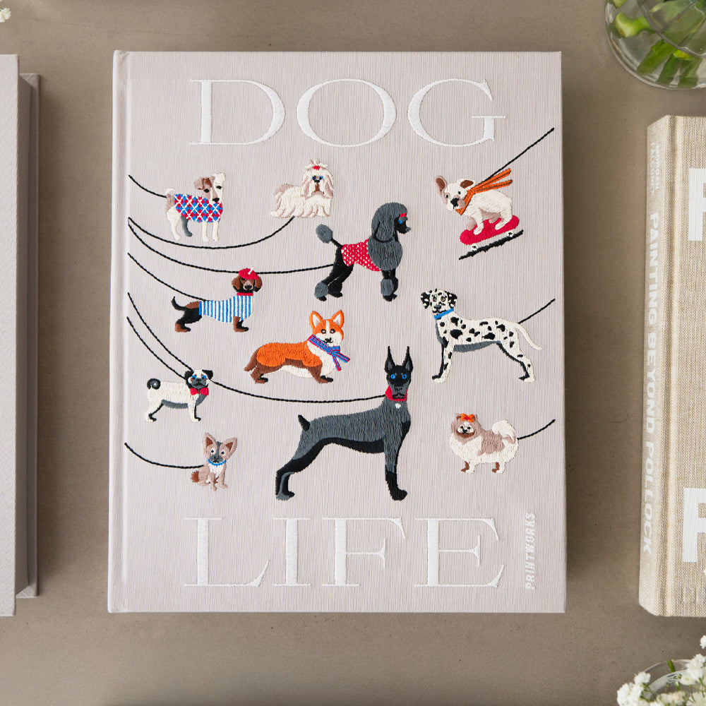 Printworks Embroidered Photo Album-Dogs