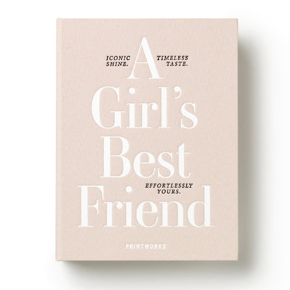 Printworks Jewellery Box A Girls Best Friend-Beige Medium