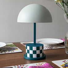 Printworks Portable Lamp - Riviera - Checkers