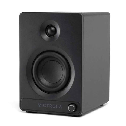Victrola Tempo Bookshelf Speakers - Black