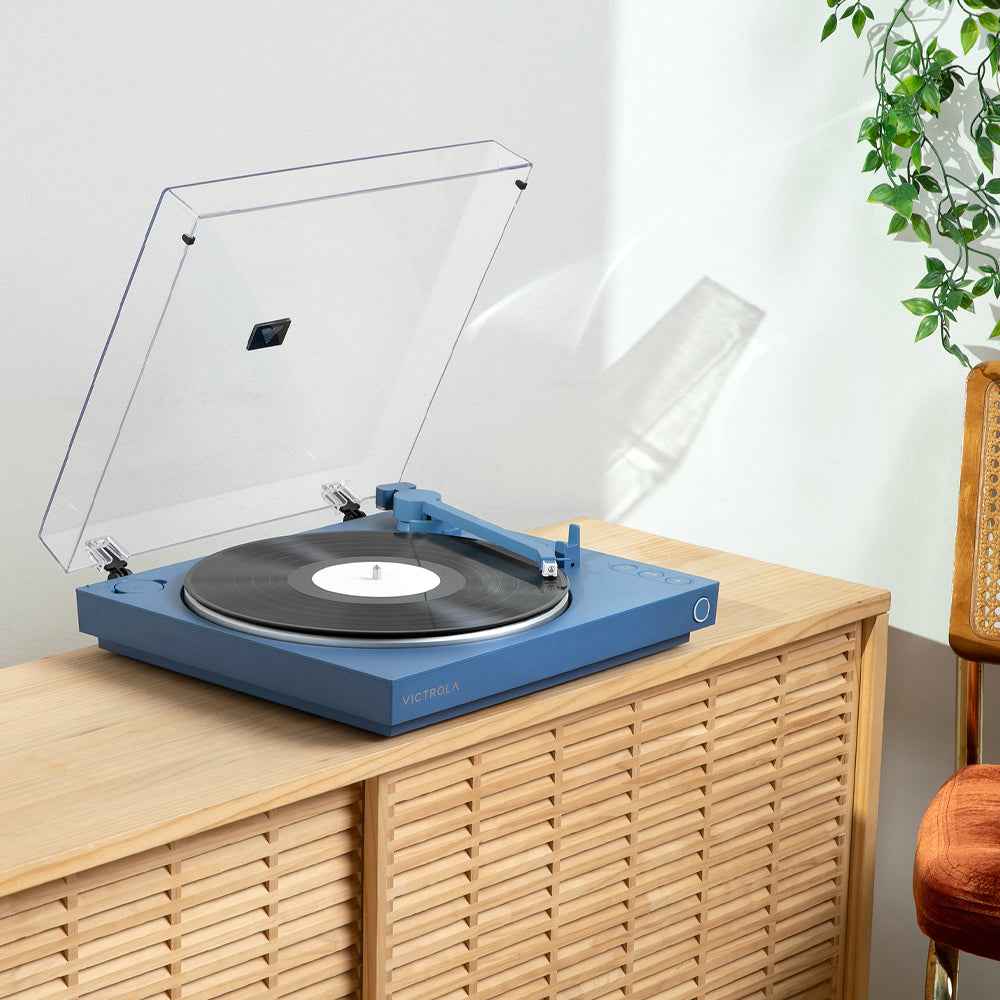Victrola Automatic Turntable - Blue