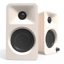 Limited Edition - Kanto ORA4 140W Powered Reference Speakers with USB-C Input and Bluetooth - Matte Cream