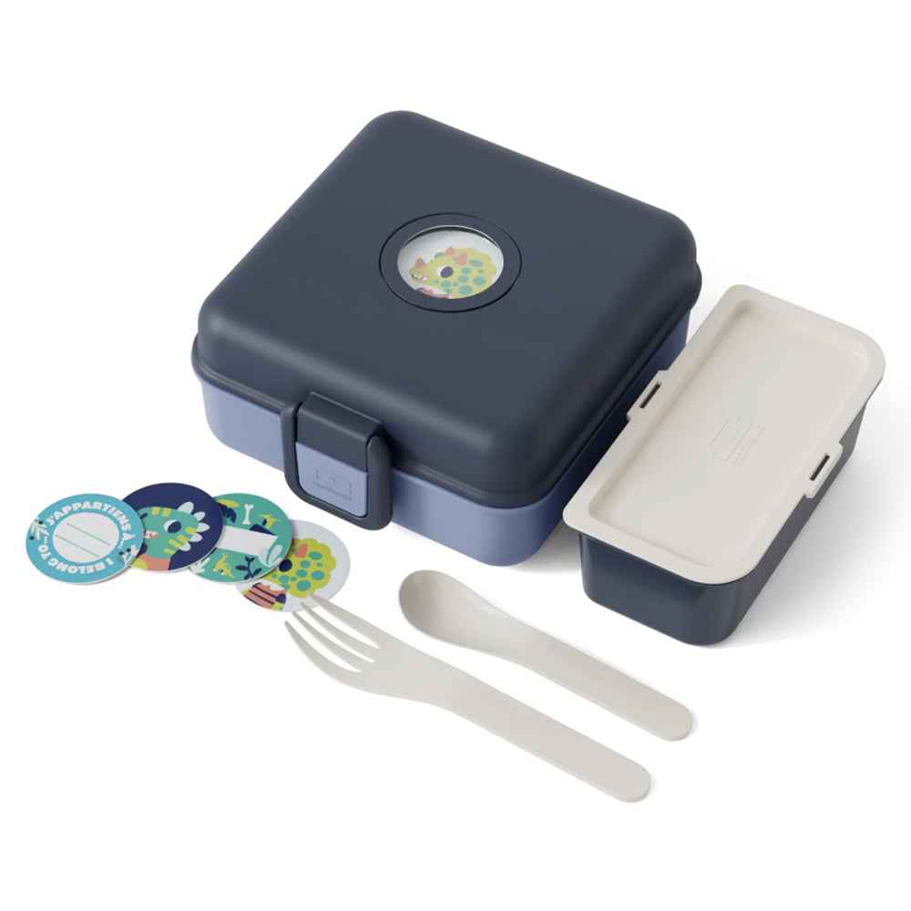 Monbento Mb Sandwich Lunch Box Snacky - Blue Infinity