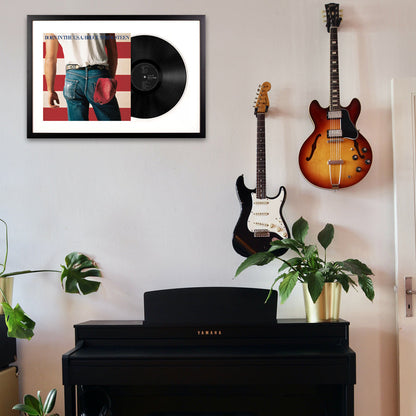 Framed Pink Floyd the Best of Pink Floyd: A Foot in The Door Vinyl Album Art