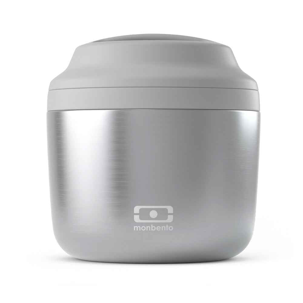 Monbento Mb Element Isolated Bento Box - Metallic Silver