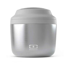 Monbento Mb Element Isolated Bento Box - Metallic Silver