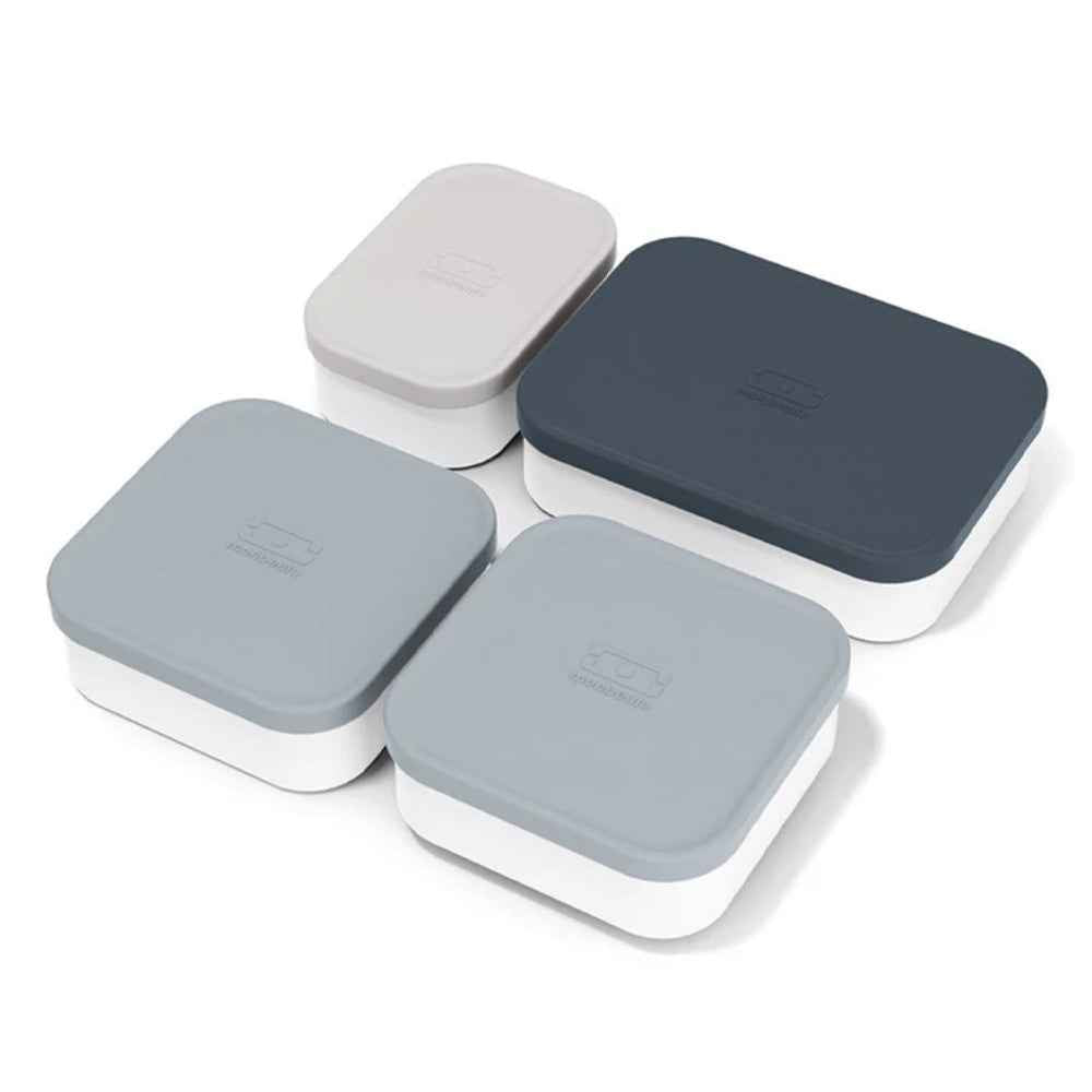 Monbento MB Extra Bento Box Containers - Grey Blue Mix