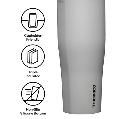 Corkcicle Go Cup XL - 887ml Gloss White