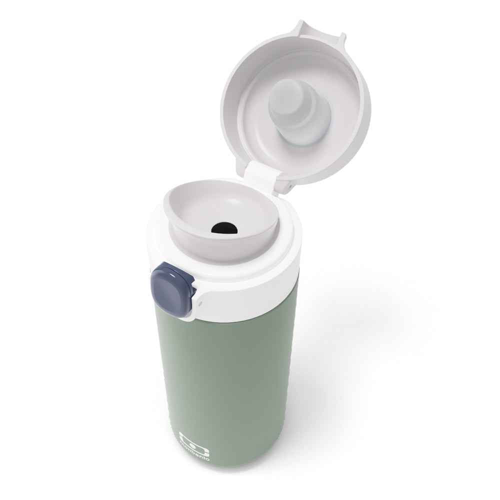 Monbento Mb Pop Insulated Bottle - Green Natural