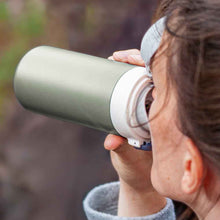 Monbento Mb Pop Insulated Bottle - Green Natural