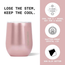 Corkcicle Stemless - 355ml Walnut Wood