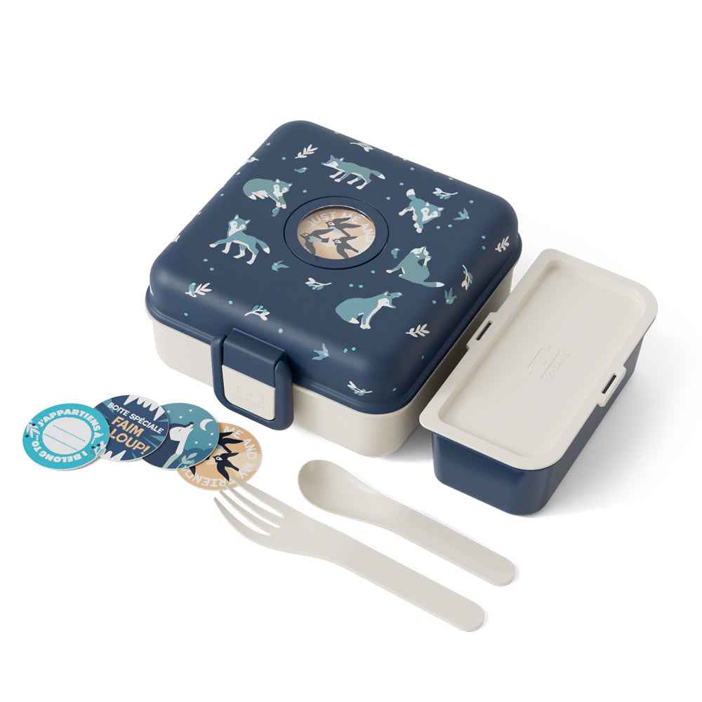 Monbento Mb Sandwich Lunch Box Snacky - Wolf