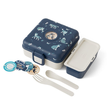 Monbento Mb Sandwich Lunch Box Snacky - Wolf