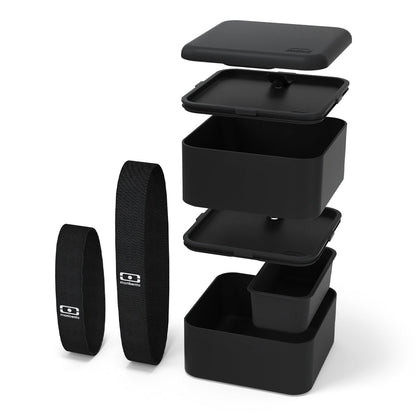 Monbento Mb Square Bento Box - Black Onyx