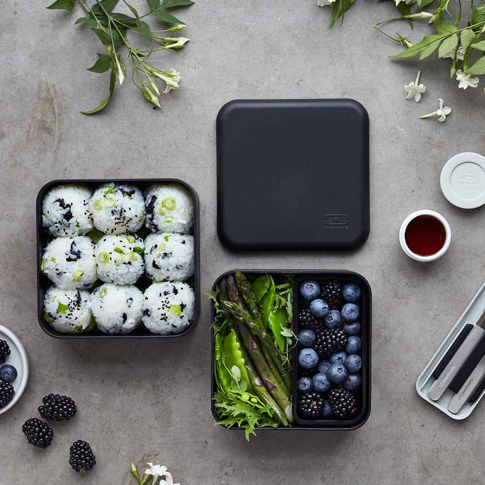 Monbento Mb Square Bento Box - Black Onyx