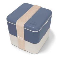 Monbento Mb Square Bento Box - Blue Natural