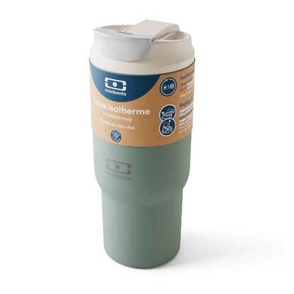 Monbento Travel Mug L - Green Natural