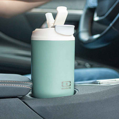 Monbento Travel Mug L - Green Natural