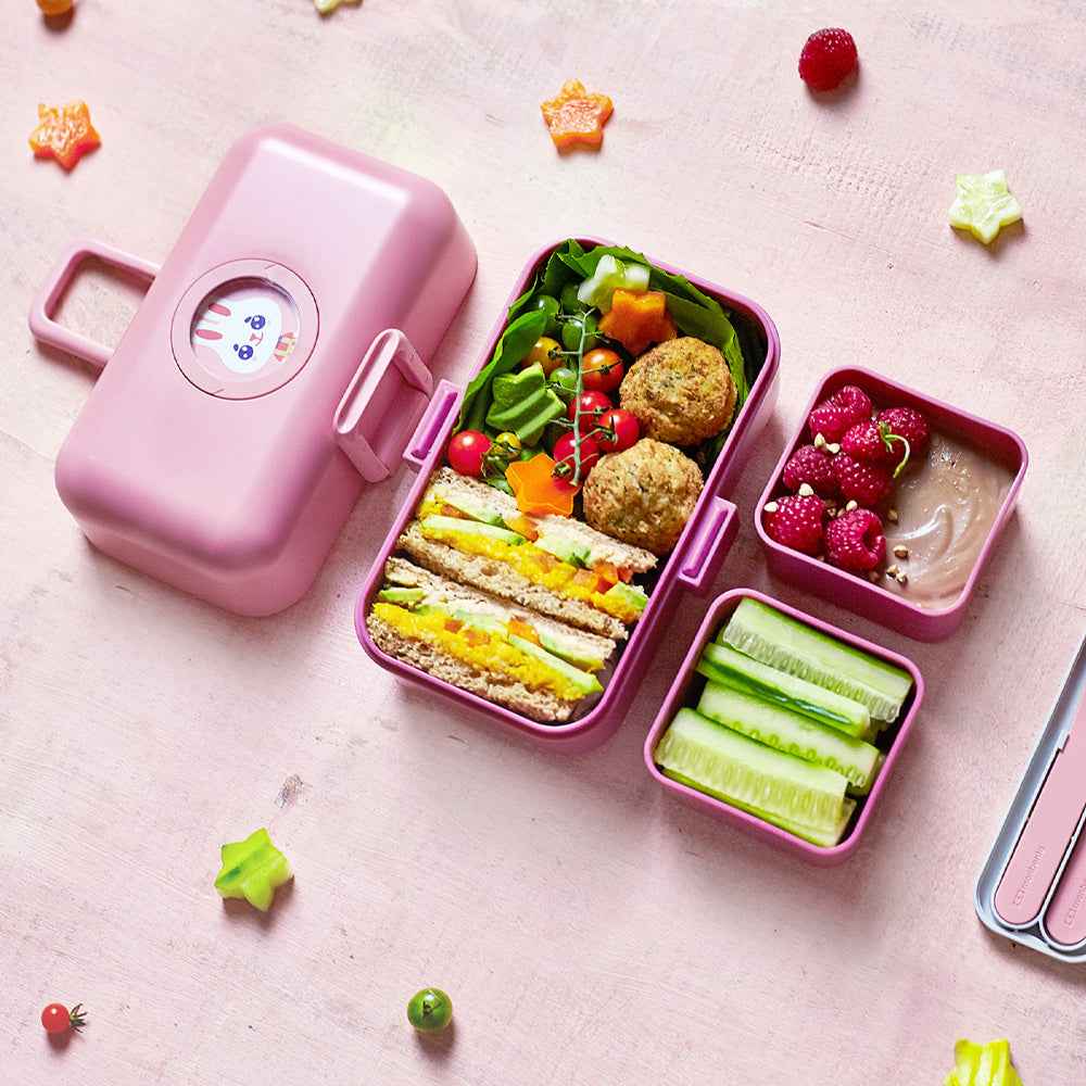 Monbento Mb Tresor Kids Bento Box - Pink Blush