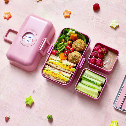 Monbento Mb Tresor Kids Bento Box - Pink Blush