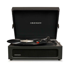 Crosley Voyager Bluetooth Portable Turntable - Black + Bundled Majority D40X Bluetooth Speakers - Black
