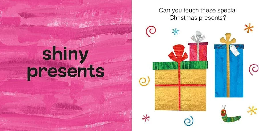 The Very Hungry Caterpillar’s Christmas Touch and Feel Book (Board Book) by Eric Carle Kids Picture Book