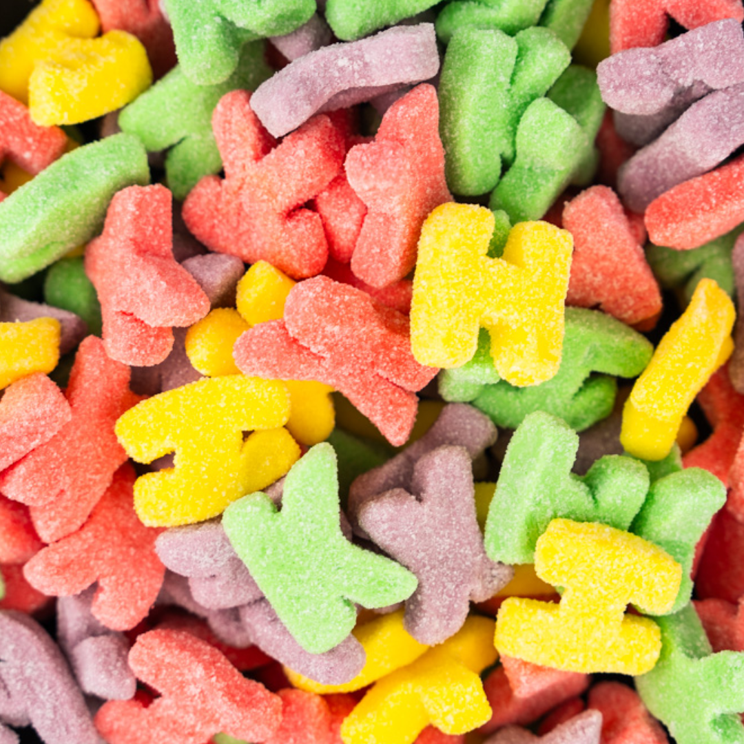 Juicy Jelly Gummy Alphabet Letters 1kg
