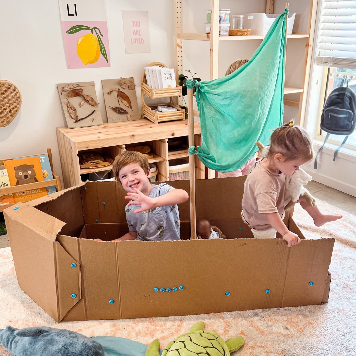 Makedo Invent 360pcs School Project Cardboard Construction Set Art and craft for kids Best Seller Eco Friendly Gift 5yrs+