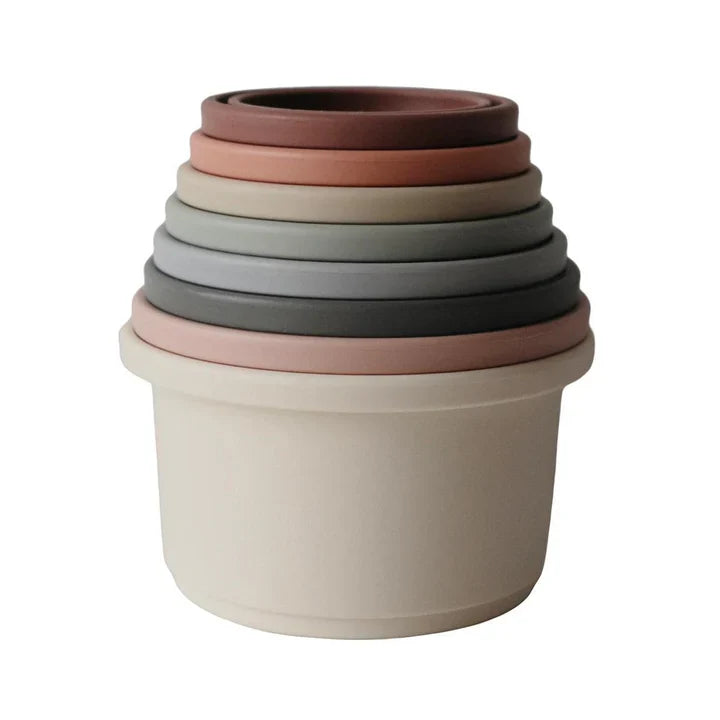 Mushie Stacking Cup Original Baby Toys Baby Toys 0m+
