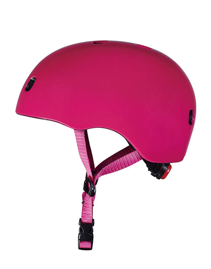 Micro Kids Bike Helmet Plain Pink Size S 48-52cm and M 52-56cm Best Seller 2yrs+
