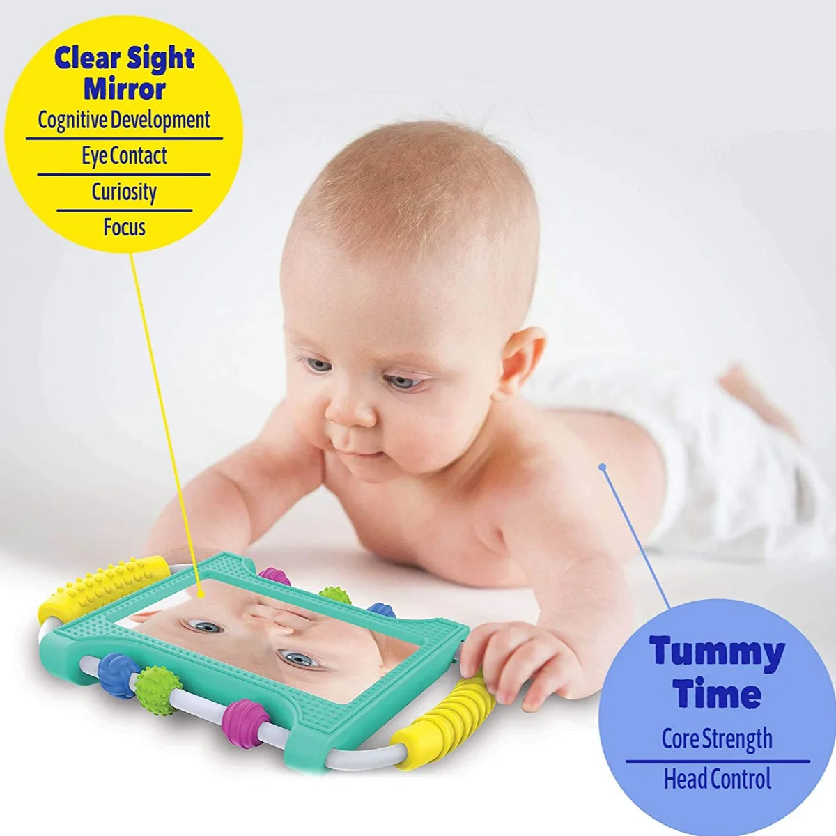 Peeka Sensory Development Mirror by Mobi Baby Sensory Toys Baby Gifts Idea Baby Toys 0m+