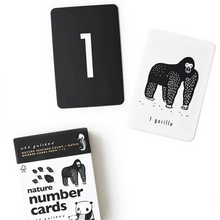 Wee Gallery Nature Number Cards Baby Toddler Toys Baby Gifts Idea 0m+