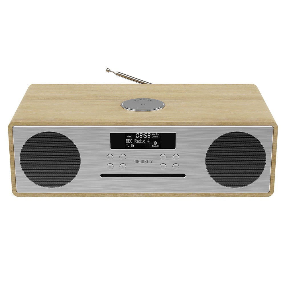 Oakington Bluetooth, DAB Radio & CD Player-Oak