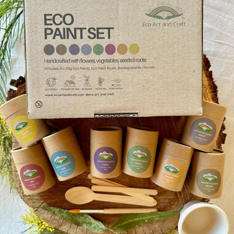 Eco Paint Set by Eco Art and Craft Australia Art and Craft for Kids Gift Idea for 3yrs+