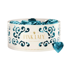Milk Chocolate Pink Lady Hearts 8g (Teal) - 1kg