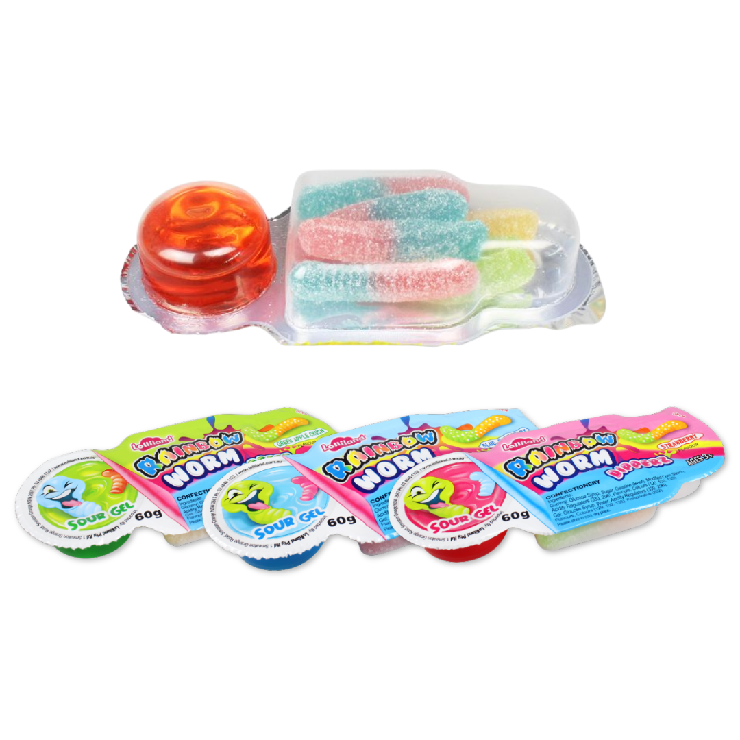 Rainbow Worm Dipperz 60g