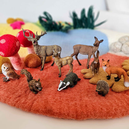 Woodland Figurine Collection 9pc Gift Box Set by CollectA 3yrs+