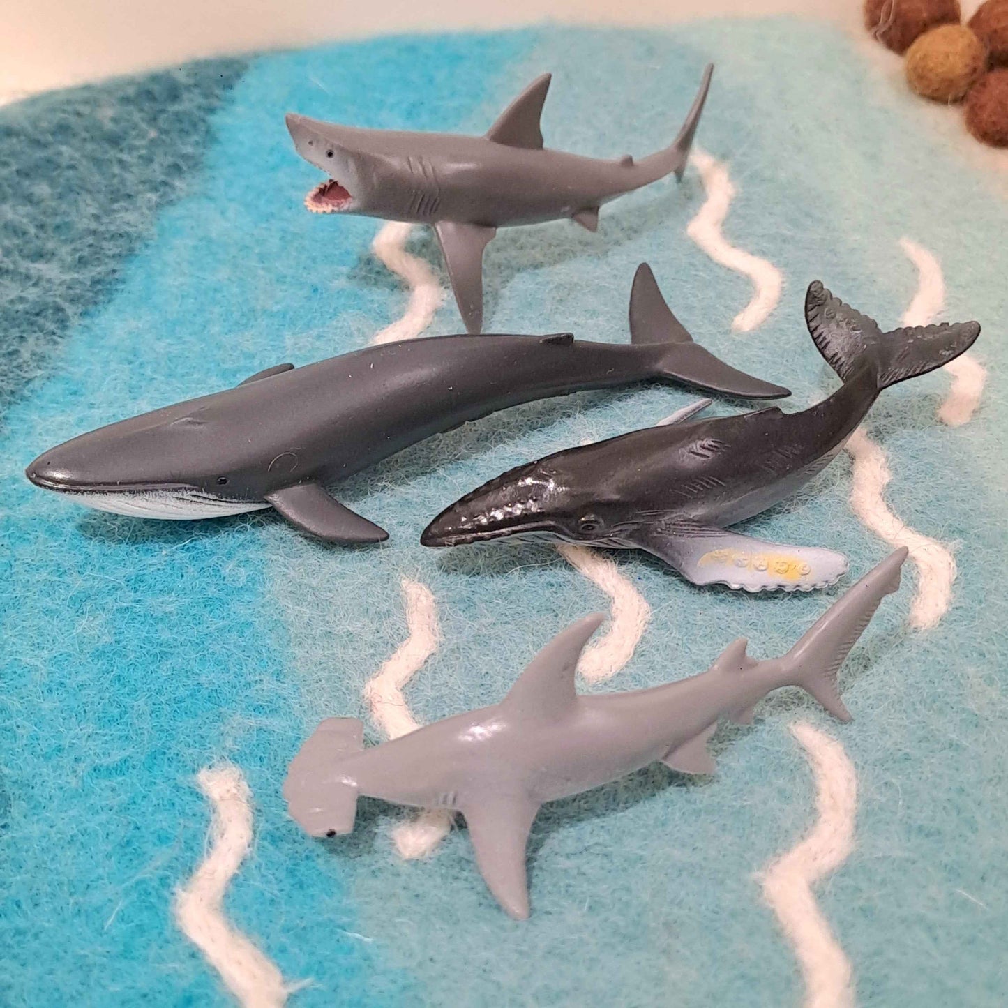 Marine Figurine Tube A Mini Ocean Sea Life Collection Play Set 12pc by CollectA Animal Figurines 3yrs+