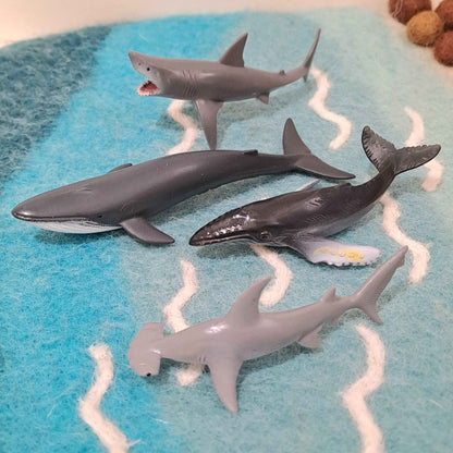 Marine Figurine Tube A Mini Ocean Sea Life Collection Play Set 12pc by CollectA Animal Figurines 3yrs+