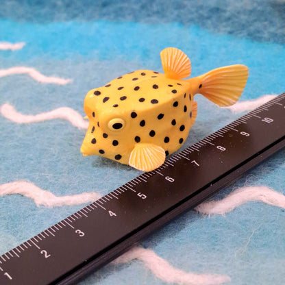 Boxfish Figurine by CollectA Small Ocean Sea Life Collection Animal Figurines 3yrs+