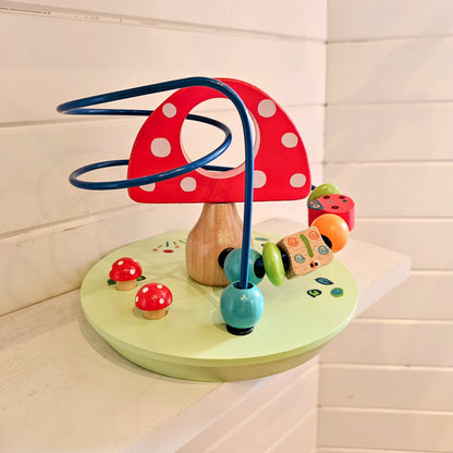Egmont Bead Coaster Mushroom Developmental Toys for Toddlers Gifts Idea Baby Toys 12m+