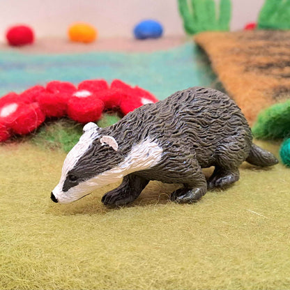 Eurasian Badger Figurine by CollectA Small European Wild Life Collection Animal Figurines Clearance 3yrs+