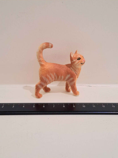 Tabby Cat Figurine by Safari Ltd Farm Collection Animal Figurines 3yrs+