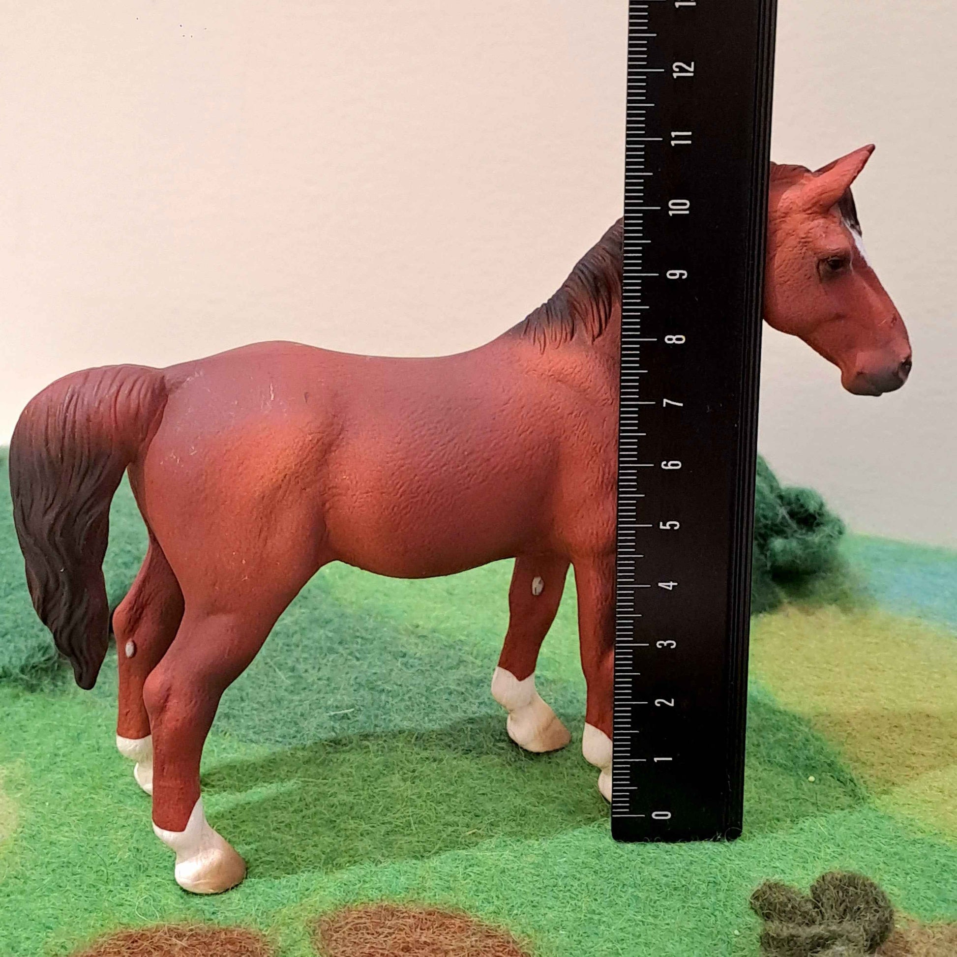 Horse XL Hackney Stallion Figurine by CollectA Farm Life Collection Animal Figurines 3yrs+