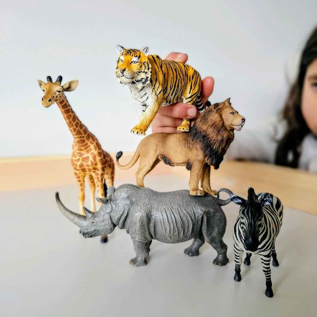 Wild Life Figurine Collection 5pc Gift Box Set by CollectA Animal Figurines 3yrs+