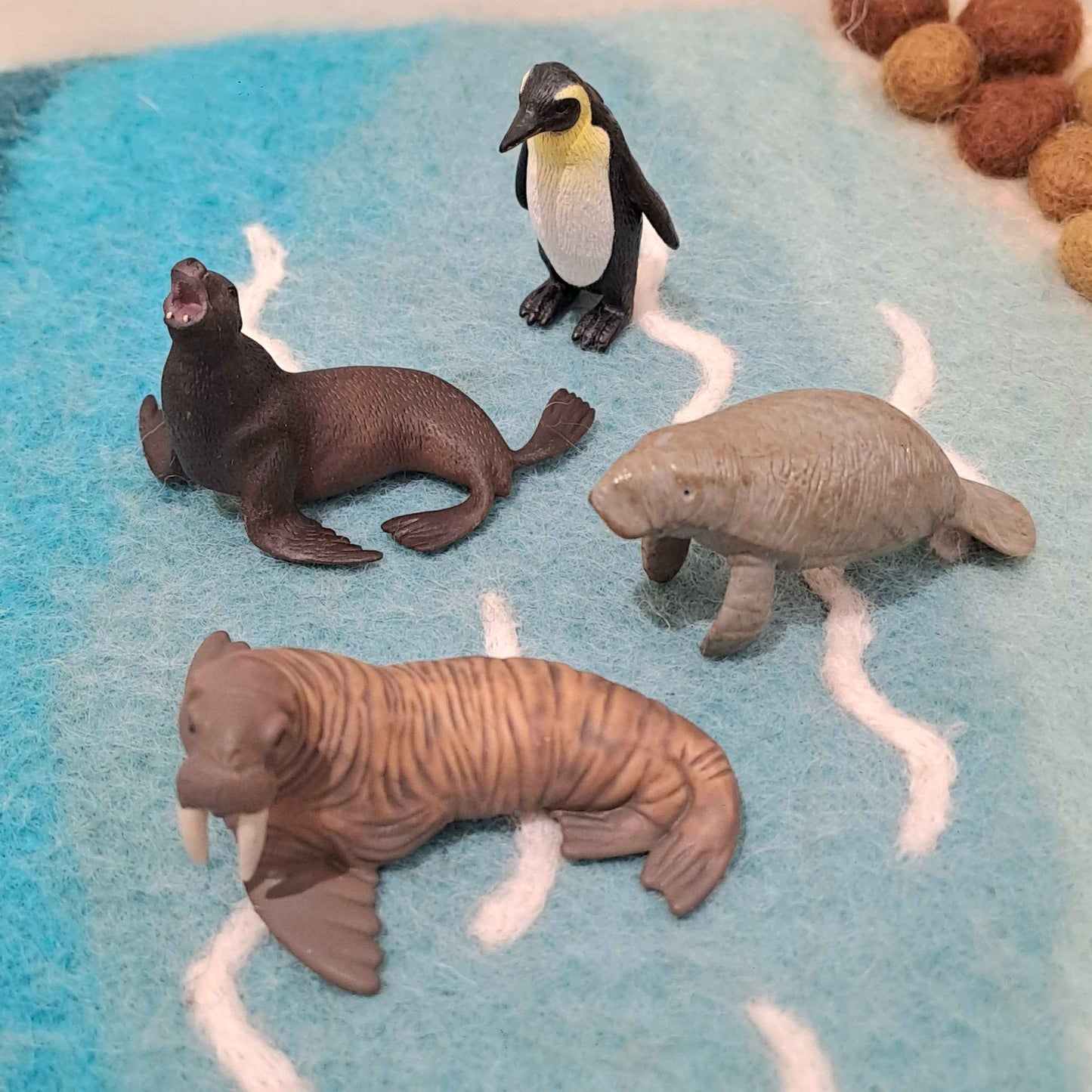 Marine Figurine Tube A Mini Ocean Sea Life Collection Play Set 12pc by CollectA Animal Figurines 3yrs+