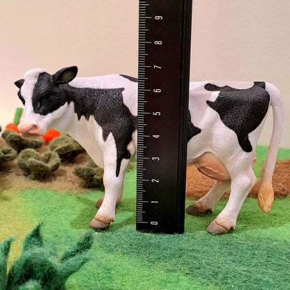 Friesian Cow Figurine by CollectA Large Farm Animal Figurines 3yrs+