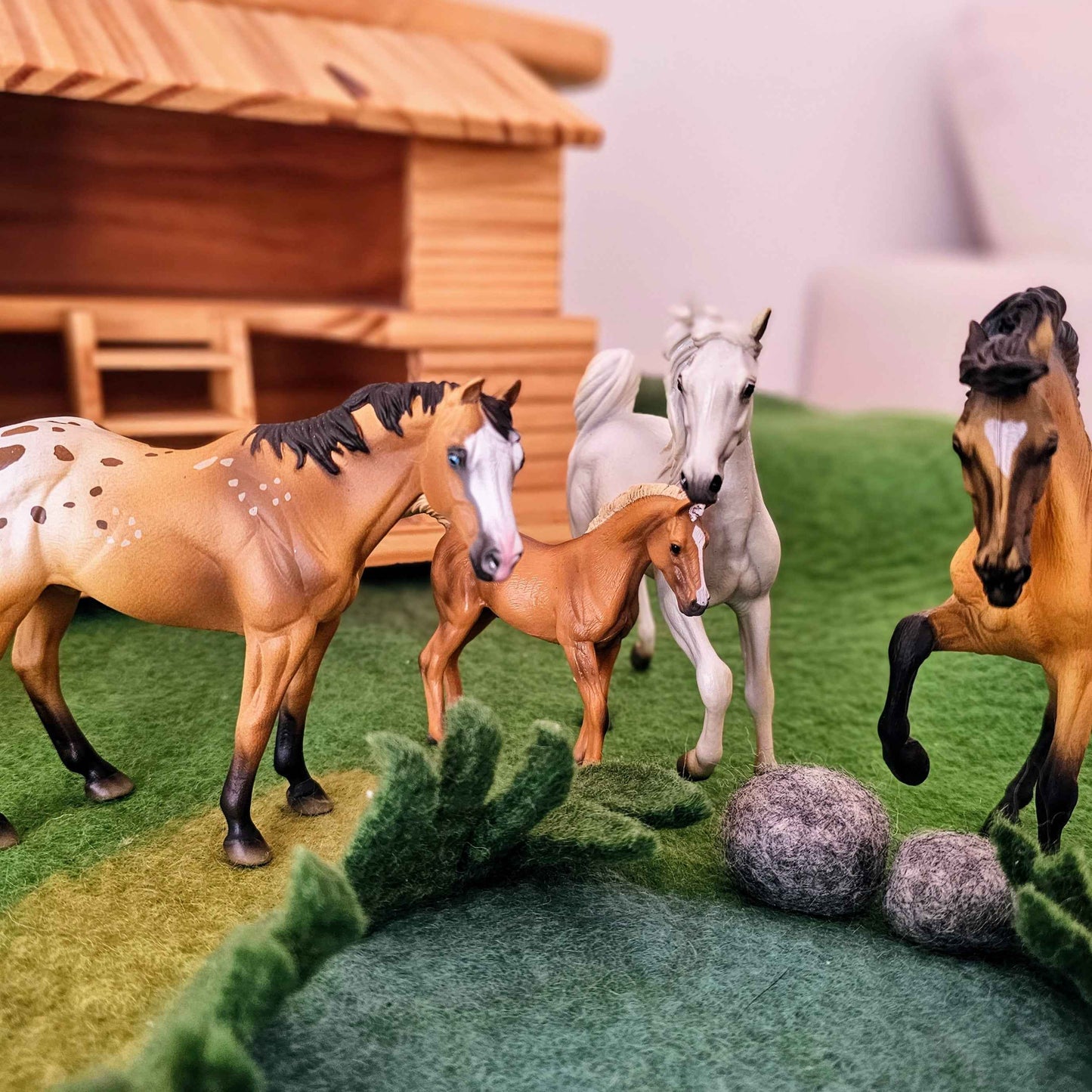 Horses Figurine Collection 5pc Gift Box Set by CollectA Animal Figurines 3yrs+