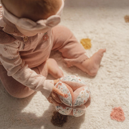 Little Dutch Gripping Ball Fairy Garden Infant Grasping Kicking Ball with Bell Baby Toys 0m+