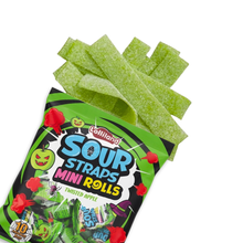 Sour Strap Mini Rolls Twisted Apple (10 Pieces)